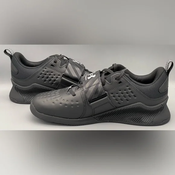 Under Armour Reign Lifter Training Shoes 3023735-001 Black Mens Size 7 & 7.5 NEW - Picture 5 of 10